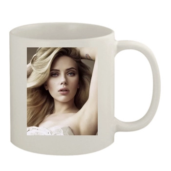 Scarlett Johansson 11oz White Mug