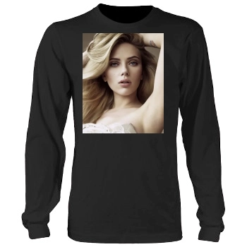 Scarlett Johansson Men's Heavy Long Sleeve TShirt