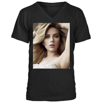 Scarlett Johansson Men's V-Neck T-Shirt