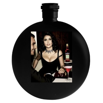 Salma Hayek Round Flask