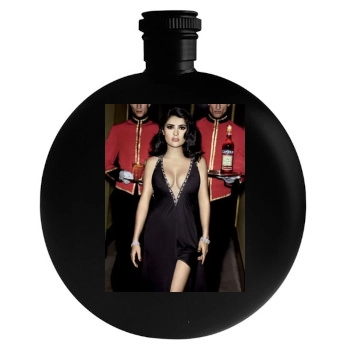 Salma Hayek Round Flask