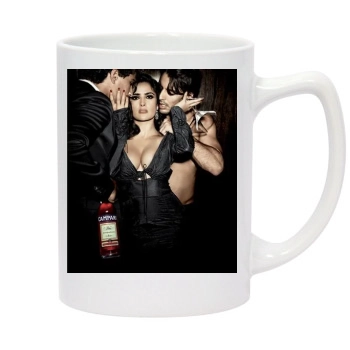 Salma Hayek 14oz White Statesman Mug