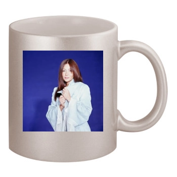 Shannen Doherty 11oz Metallic Silver Mug