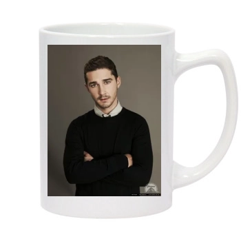 Shia LaBeouf 14oz White Statesman Mug