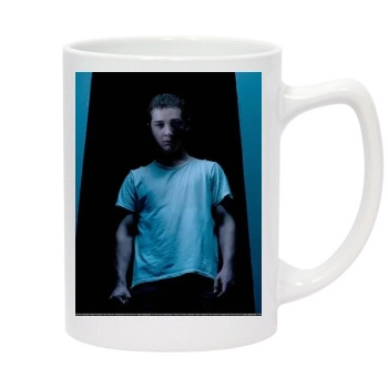 Shia LaBeouf 14oz White Statesman Mug