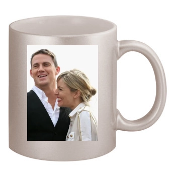 Sienna Miller 11oz Metallic Silver Mug