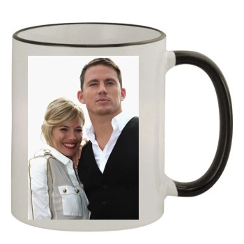 Sienna Miller 11oz Colored Rim & Handle Mug