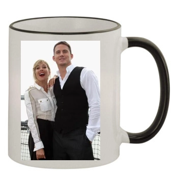 Sienna Miller 11oz Colored Rim & Handle Mug