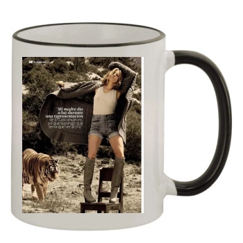 Sienna Miller 11oz Colored Rim & Handle Mug