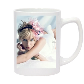 Sienna Miller 14oz White Statesman Mug