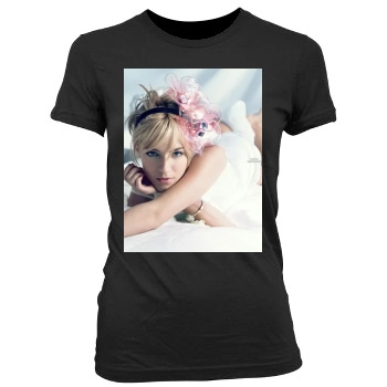 Sienna Miller Women's Junior Cut Crewneck T-Shirt