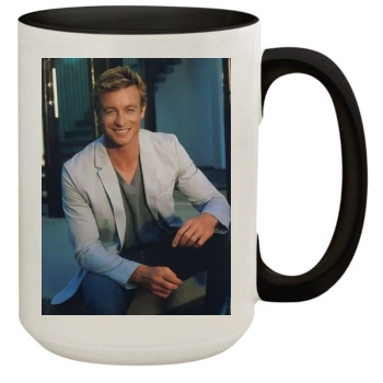 Simon Baker 15oz Colored Inner & Handle Mug