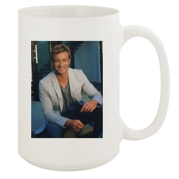 Simon Baker 15oz White Mug