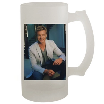 Simon Baker 16oz Frosted Beer Stein