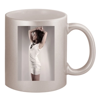 Sophia Bush 11oz Metallic Silver Mug