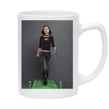 Summer Glau 14oz White Statesman Mug