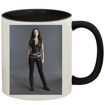 Summer Glau 11oz Colored Inner & Handle Mug