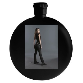 Summer Glau Round Flask