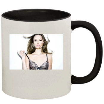 Summer Glau 11oz Colored Inner & Handle Mug