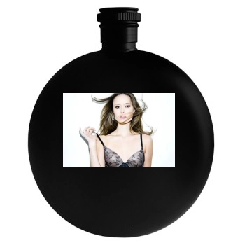 Summer Glau Round Flask