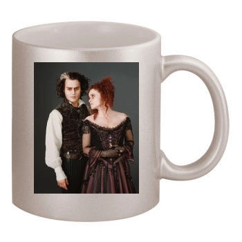 Sweeney Todd 11oz Metallic Silver Mug