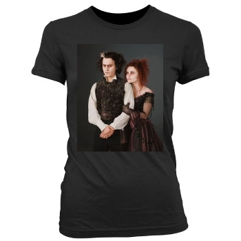 Sweeney Todd Women's Junior Cut Crewneck T-Shirt