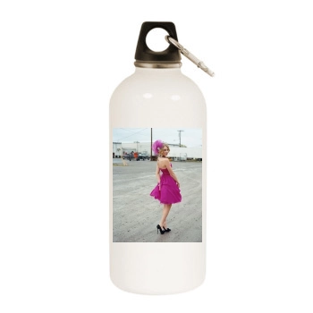 Taylor Swift White Water Bottle With Carabiner