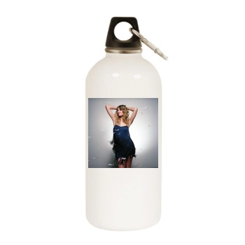 Taylor Swift White Water Bottle With Carabiner