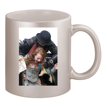 The Secret of Moonacre 11oz Metallic Silver Mug