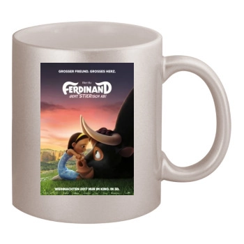 Ferdinand (2017) 11oz Metallic Silver Mug