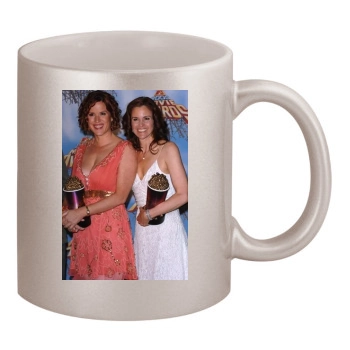 Ally Sheedy 11oz Metallic Silver Mug