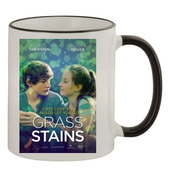 Grass Stains (2017) 11oz Colored Rim & Handle Mug