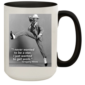 Gregory Hines 15oz Colored Inner & Handle Mug