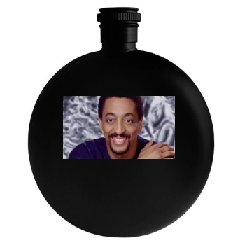 Gregory Hines Round Flask