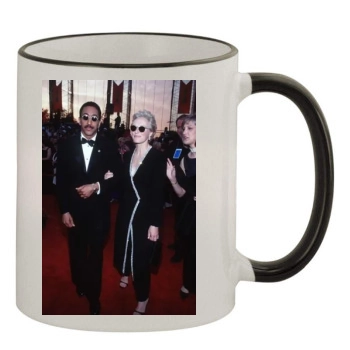 Gregory Hines 11oz Colored Rim & Handle Mug