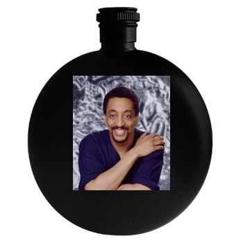 Gregory Hines Round Flask