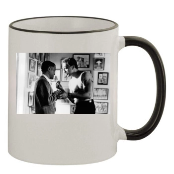 Gregory Hines 11oz Colored Rim & Handle Mug