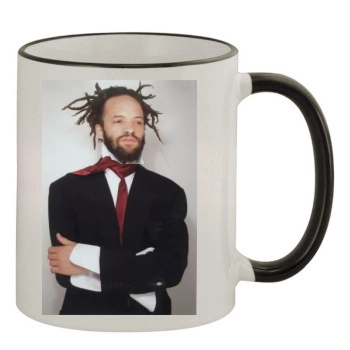 Gregory Hines 11oz Colored Rim & Handle Mug