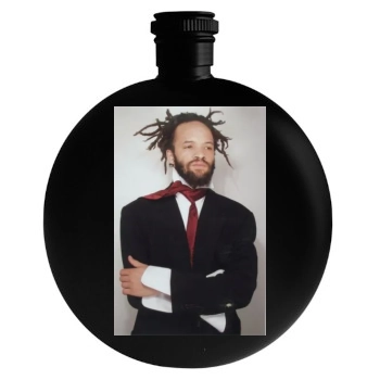 Gregory Hines Round Flask