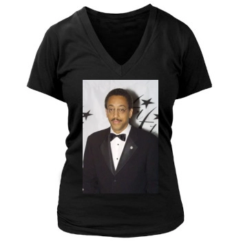 Gregory Hines Women's Deep V-Neck TShirt