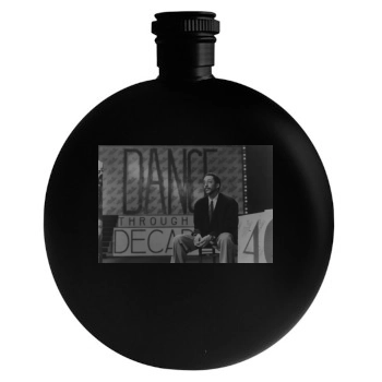 Gregory Hines Round Flask