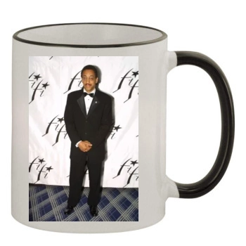 Gregory Hines 11oz Colored Rim & Handle Mug