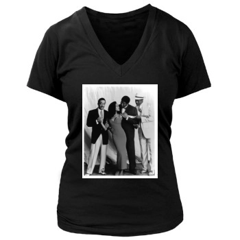 Gregory Hines Women's Deep V-Neck TShirt