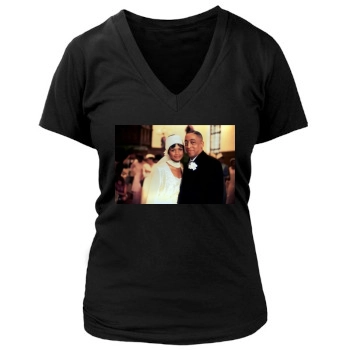 Gregory Hines Women's Deep V-Neck TShirt