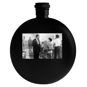 Gregory Hines Round Flask