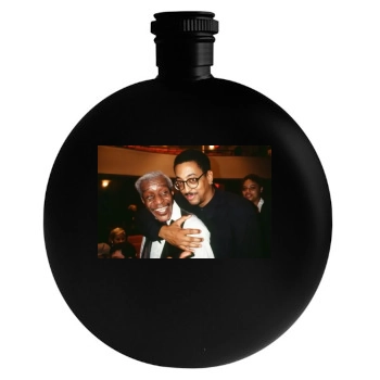 Gregory Hines Round Flask