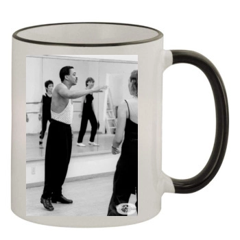 Gregory Hines 11oz Colored Rim & Handle Mug