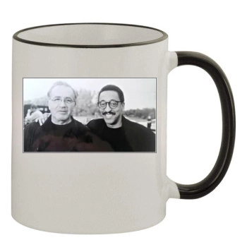 Gregory Hines 11oz Colored Rim & Handle Mug