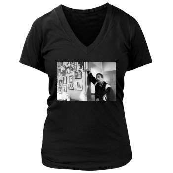 Gregory Hines Women's Deep V-Neck TShirt