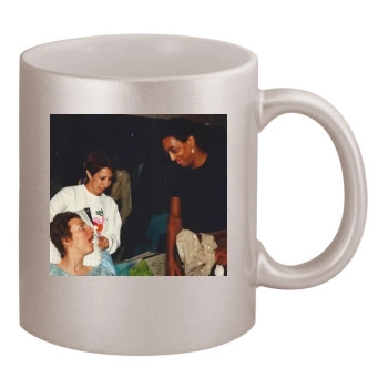 Gregory Hines 11oz Metallic Silver Mug